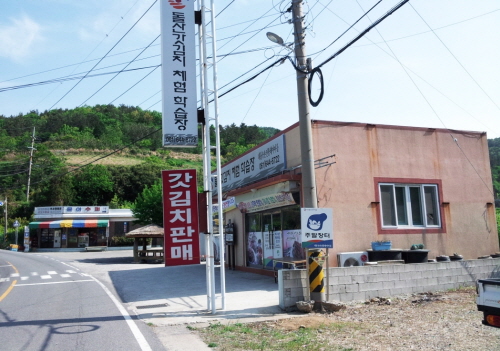 돌산갓 장터마을