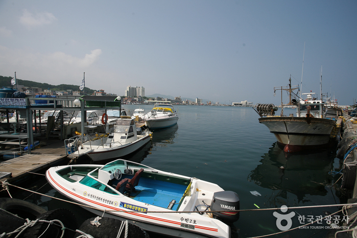 주전항. 정자항. 당사항