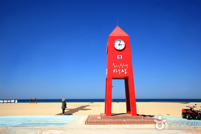 망상해변