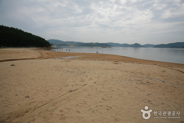 물안해수욕장