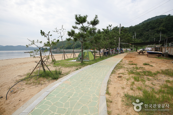 물안해수욕장