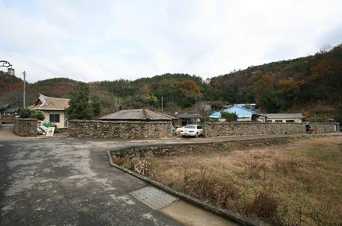 고성 학동마을 옛 담장