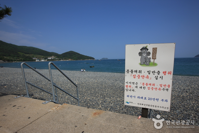 학동흑진주몽돌해변