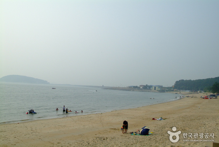 서해안 해수욕장을 따라 여행하다