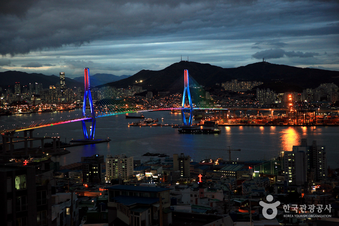 청학배수지전망대