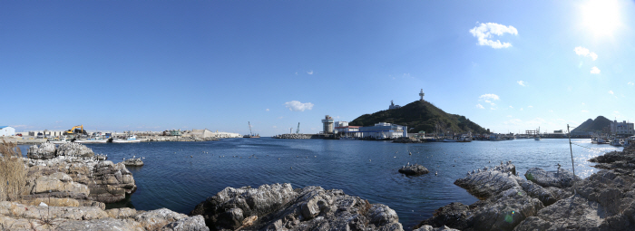 죽도산 퇴적암 (경북 동해안 국가지질공원)