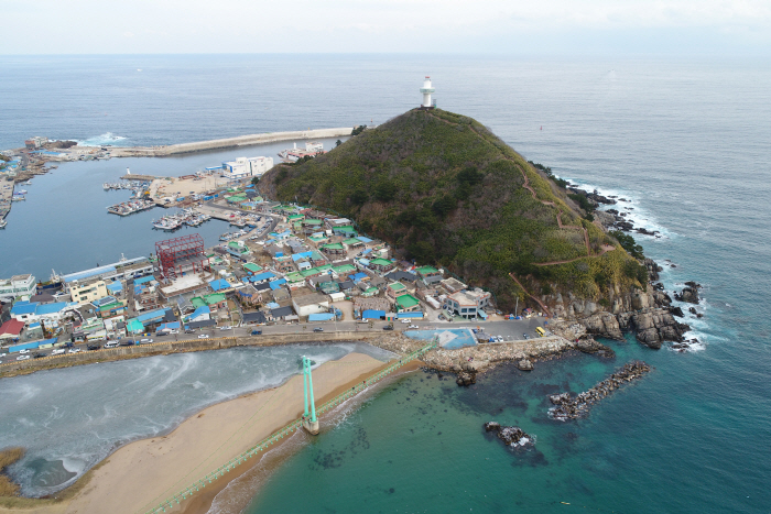 죽도산 퇴적암 (경북 동해안 국가지질공원)
