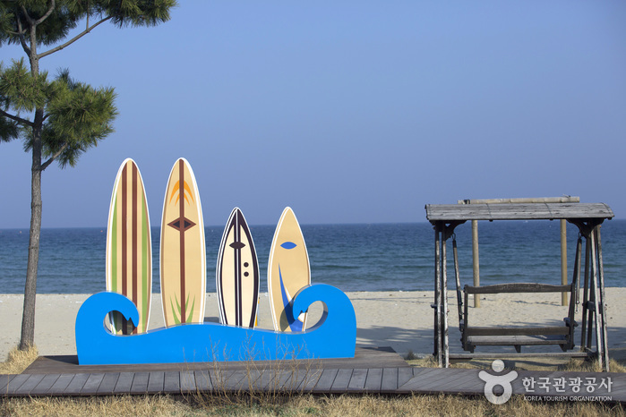 동산포 해수욕장