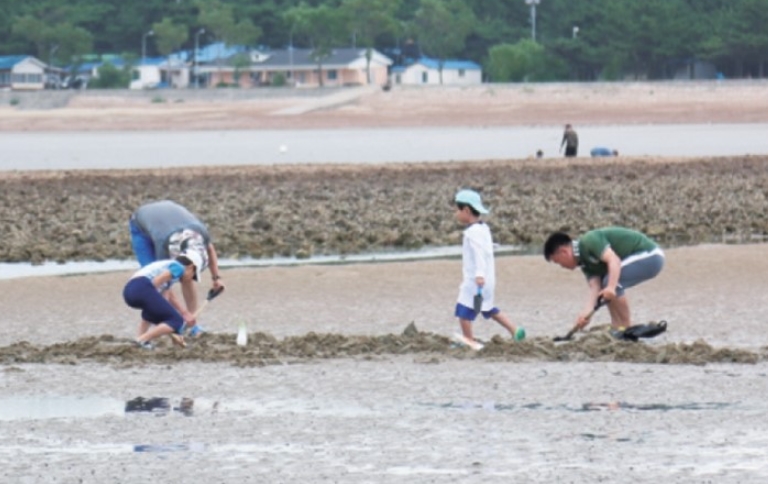 명장섬해수욕장